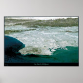 Los Angeles, CA Perspective I-satellietafdrukkaart Poster (Voorkant)