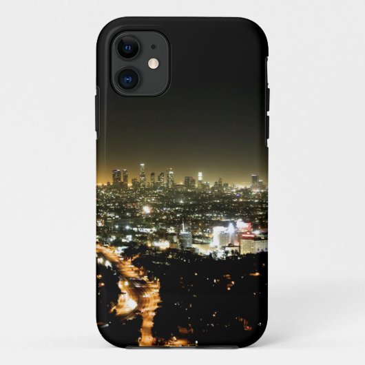 Los Angeles, CA Schitterende Nacht Case-Mate iPhone Case (Achterkant)