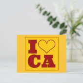 Los Angeles (CA) Uitnodiging voor achterklep (Staand voorkant)