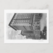 Los Angeles, CA Uitzicht van Biltmore Hotel Briefkaart (Voorkant)