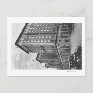 Los Angeles, CA Uitzicht van Biltmore Hotel Briefkaart