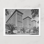 Los Angeles, CA Uitzicht van Biltmore Hotel en Str Briefkaart (Voorkant)