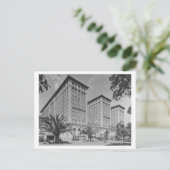 Los Angeles, CA Uitzicht van Biltmore Hotel en Str Briefkaart (Staand voorkant)