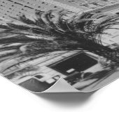 Los Angeles, CA Uitzicht van Biltmore Hotel en Str Poster (Hoek)