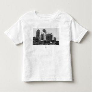 Los Angeles, CA Uitzicht van het Algemeen Ziekenhu Kinder Shirts