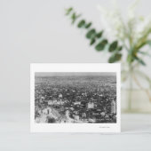 Los Angeles, CA Uitzicht van Hollywood Hills Briefkaart (Staand voorkant)