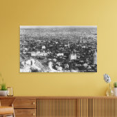 Los Angeles, CA Uitzicht van Hollywood Hills Canvas Afdruk (Insitu (Woonkamer))