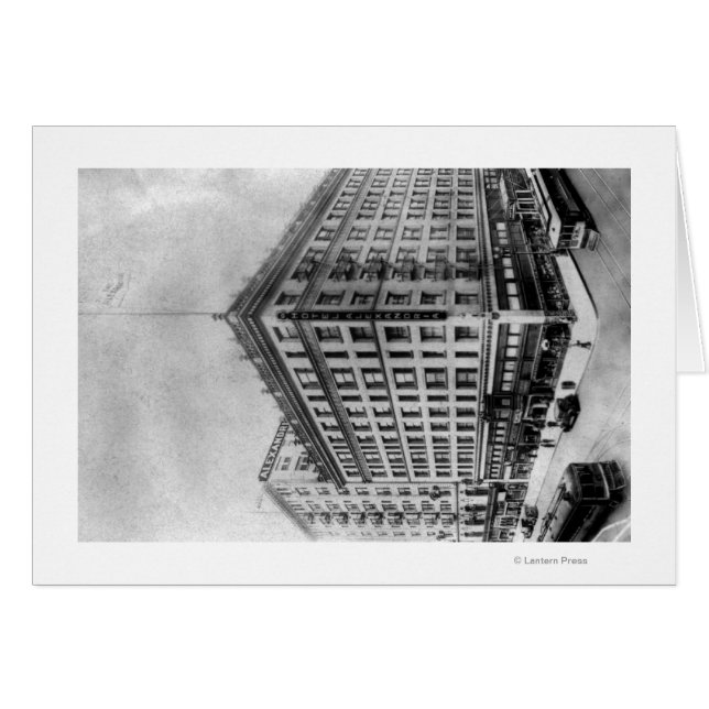 Los Angeles, CA-Uitzicht van Hotel Alexander (Voorkant Horizontaal)