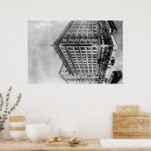 Los Angeles, CA-Uitzicht van Hotel Alexander Poster (Keuken)