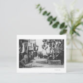 Los Angeles, CA Uitzicht van Olvera Street Briefkaart (Staand voorkant)