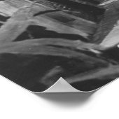 Los Angeles, CA Uitzicht van Olvera Street Poster (Hoek)