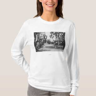 Los Angeles, CA Uitzicht van Olvera Street T-shirt