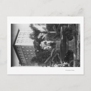 Los Angeles, CA-Uitzicht van Perishing Square Briefkaart