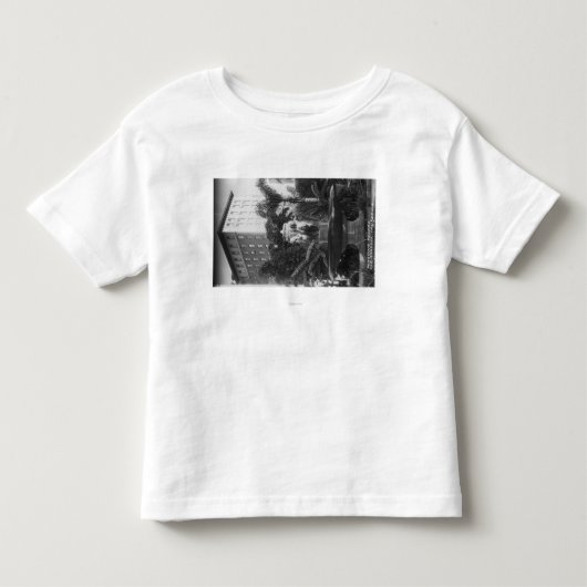 Los Angeles, CA-Uitzicht van Perishing Square Kinder Shirts (Voorkant)