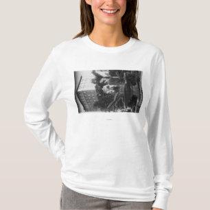 Los Angeles, CA-Uitzicht van Perishing Square T-shirt