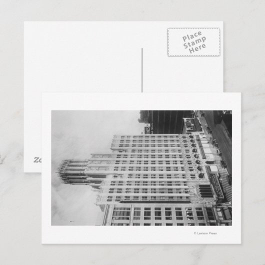 Los Angeles, CA United Artists Theater Briefkaart (Voorkant / Achterkant)