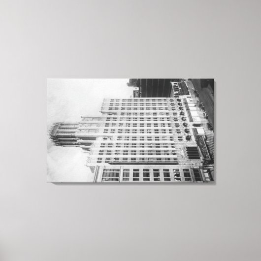 Los Angeles, CA United Artists Theater Canvas Afdruk (Voorkant)