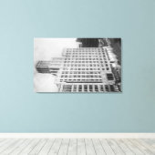 Los Angeles, CA United Artists Theater Canvas Afdruk (Insitu (Houten vloer))