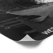 Los Angeles, CA West Lake Park City Uitzicht Poster (Hoek)