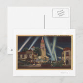 Los Angeles, CAFox Carthay Circle Theater Uitzicht Briefkaart (Voorkant / Achterkant)