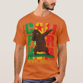 Los Angeles Californa Beer Vintage Retro Vlag T-shirt