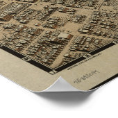 Los Angeles California 1909 Panorama Poster (Hoek)