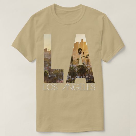 Los Angeles California (1) T-shirt (Design voorkant)