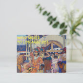 Los Angeles California Adreswijziging Aankondigingskaart (Staand voorkant)