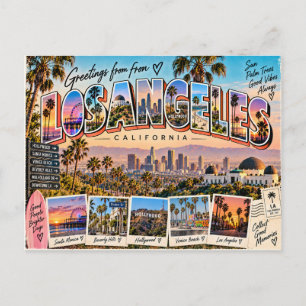 Los Angeles California Ansichtkaart Briefkaart