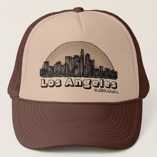 Los Angeles California artistieke skyline pet (Voorkant)