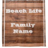 Los Angeles California Beach Home Decor Douchegordijn (Voorkant)