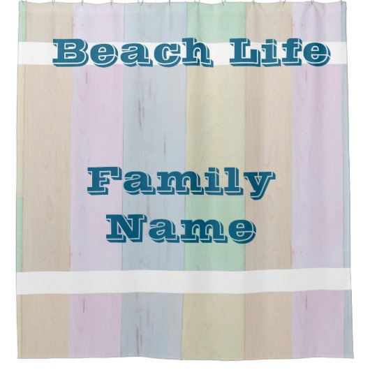 Los Angeles California Beach Home Decor Douchegordijn (Voorkant)