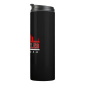 Los Angeles California Beautiful Skyline Thermosbeker (Geroteerd rechts)