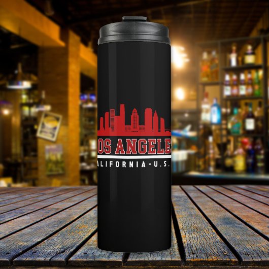 Los Angeles California Beautiful Skyline Thermosbeker
