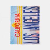 Los Angeles California Blanket Fleece Deken (Voorkant)
