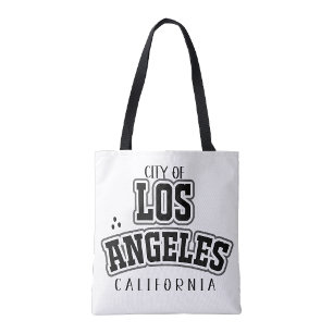 Los Angeles California boodschaptas Tote Bag