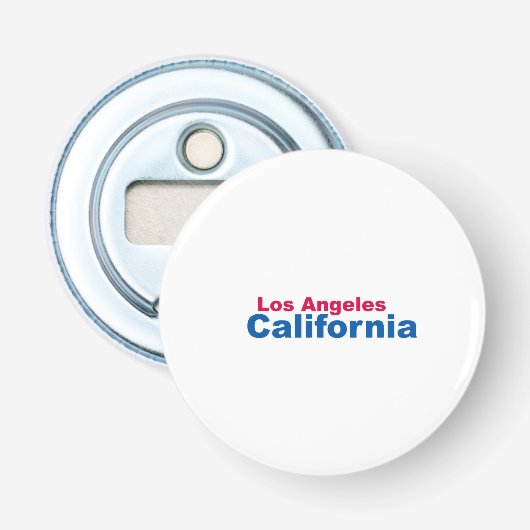 Los Angeles, California Bottle Opener (Voorkant)