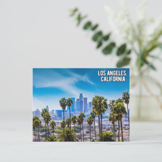 Los Angeles California Briefkaart (Staand voorkant)