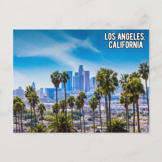 Los Angeles California Briefkaart (Voorkant)