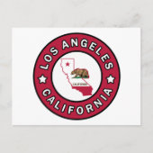 Los Angeles California Briefkaart (Voorkant)