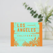 Los Angeles California Briefkaart (Staand voorkant)