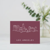Los Angeles California Briefkaart (Staand voorkant)
