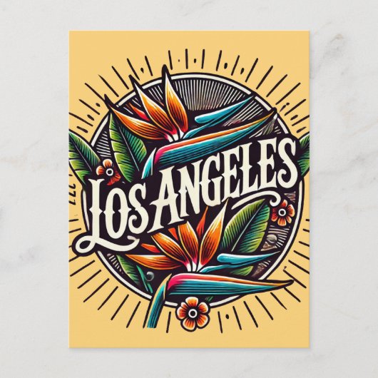 Los Angeles California Briefkaart (Voorkant)