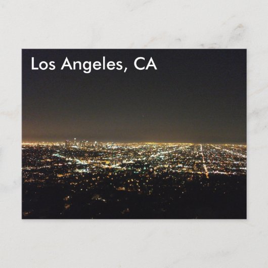 Los Angeles California Briefkaart (Voorkant)