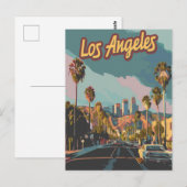 Los Angeles California Briefkaart (Voorkant / Achterkant)