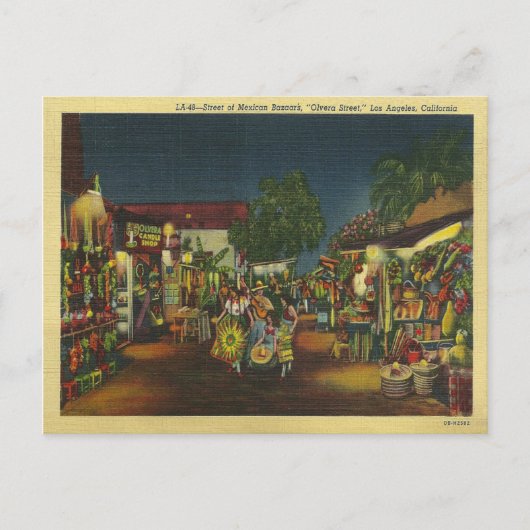 Los Angeles California Briefkaart (Voorkant)