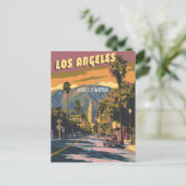 Los Angeles California Briefkaart (Staand voorkant)