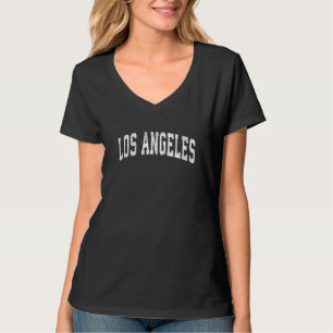 Los Angeles California CA Antieke Varsity Sport T T-shirt