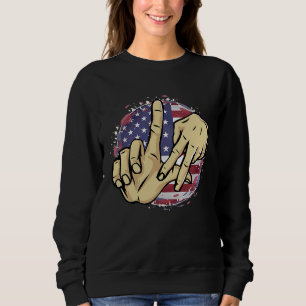Los Angeles California Chicano USA Vlag LA LA Hand Trui