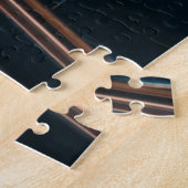 Los Angeles California City Skyline 's nachts Legpuzzel (Zijkant)